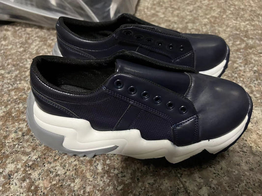 Zapatillas de verano para mujer con suela gruesa y estilo casual de lona